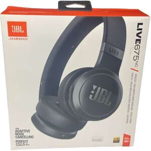 JBL Live 675NC Wireless On‑Ear Headphones Bluetooth Noise Canceling ANC Open Box